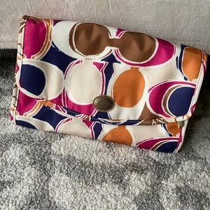 Coach Hanging Toiletry/Cosmetic Bag
